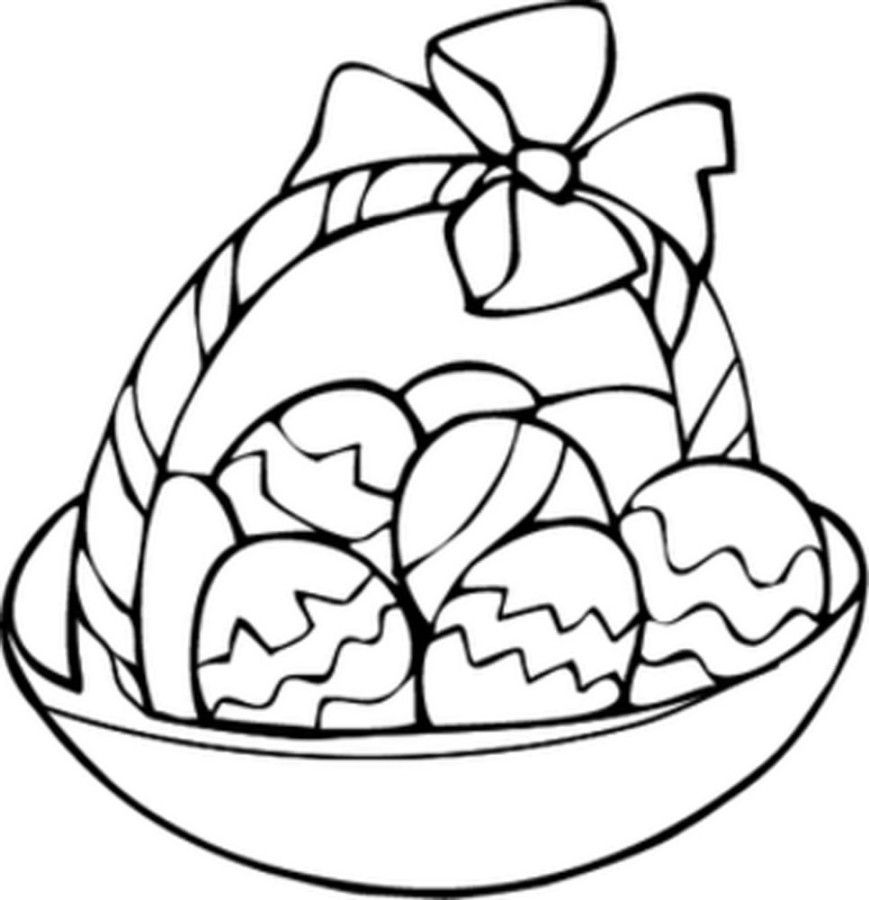 Easter Basket Coloring Pages - Part 2